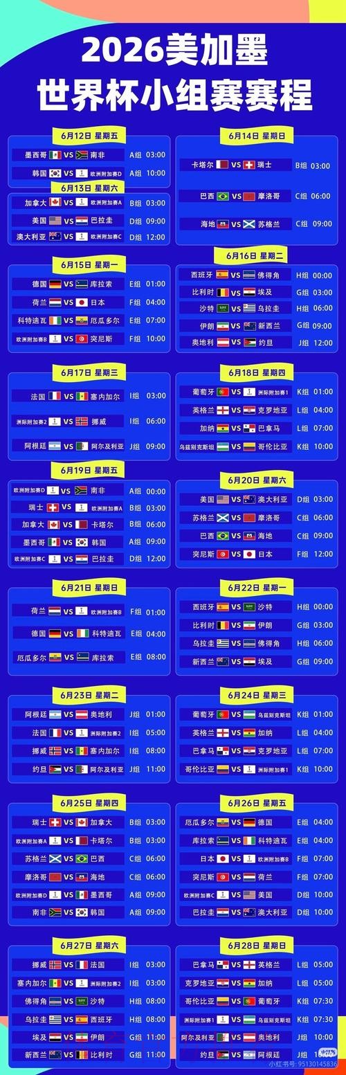 2026世界杯直播今日观看指南在哪里看 2026世界杯直播今日观看指南在哪里看